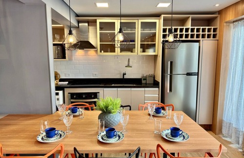 Matriz Apartment | Duplex Incrível, 2 Quartos, varanda, 2 vagas Batel