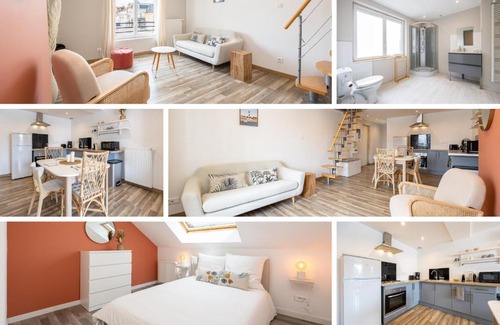 Petit-Fort-Philippe Apartment | Duplex Petit-Fort - proche plage