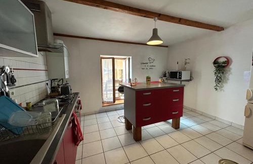 Tournon-sur-Rhone Apartment | Duplex spacieux avec bar et garage