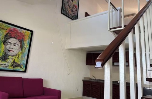 Puerto Juarez Resort | Duplex-Style Ocean View Studio with Balcony at Family Friendly Cancun Resort
