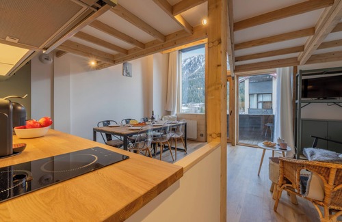 Chamonix-Mont-Blanc Apartment | Duplex view mont-blanc for 6, Argentière (Chamonix), France