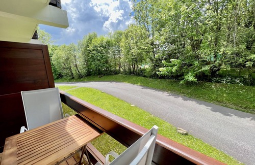 Megeve Apartment | Duplex with bedroom & bathroom in a quiet area close to gondola and city center