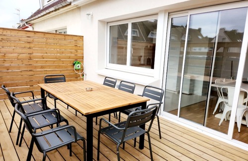 Le Portel Apartment | Duplexe 50 meters from the beach 8 persons