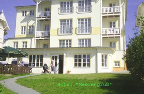 Sassnitz Hotel | DZ 18th Comfort with sea view and balcony - Hotel garni Meeresgruß ***