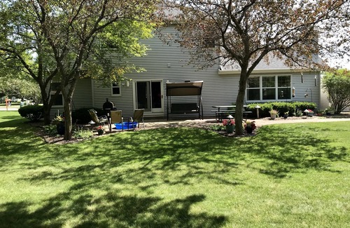 Oshkosh House | EAA Home - Quiet & Convenient - 2.7mi to EAA w/wooded backyard