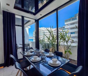 Tangier Apartment | Eclipse - Luxury 3BR with Seaview and Terrace