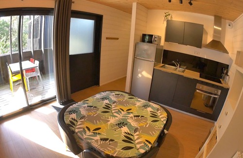 Lacanau Ski Chalet | Eco-lodges Lacanau Moutchic Inn - idéalement situé au lac de Lacanau - 4 pers