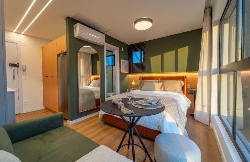 Itoupava Seca Apartment | EDIFICIO UP - Loft próximo a Vila Germânica e FURB com vaga.