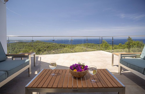 Sant Antoni de Portmany Villa | ELEFANT Villa. Ibiza. Modern villa with spectacular sea views