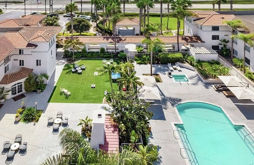 Carlsbad Hotel | Elegance in Every Detail! Onsite Pool, Pet-Friendly Property, Steps to Beach!
