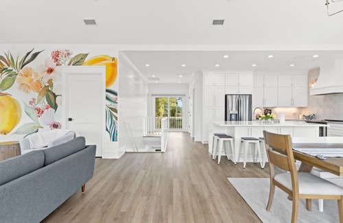 Long Beach House | Elegant 6-Bedroom Custom Home with Private Heated Pool, Easy Beach Access