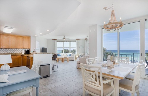 Panama City Beach Condo | Elegant Aqua Condo | Gulf Views, Private Balcony, Pools, Hot Tubs & Beach