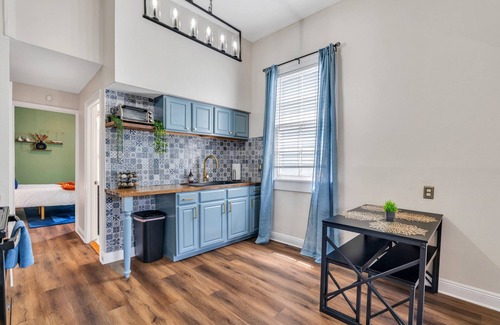 Leonidas Apartment | Elegant Charm in Carrollton: 2BR, 1BA Shotgun Home. Spacious Patio - Steps to St. Charles Streetcar
