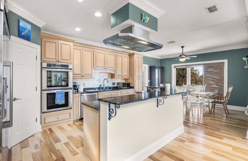 Long Beach House | Elegant Escape: Pool-Gourmet-Kitchen-Elevator