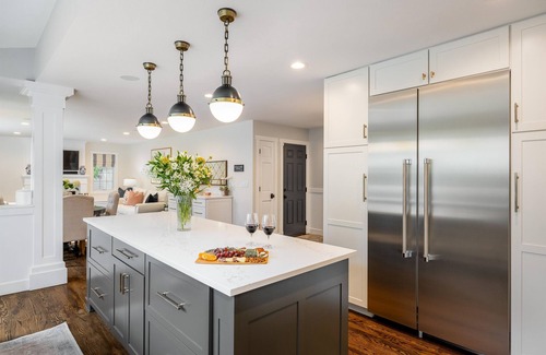 North Boulder House | Elegant Escape with Hot Tub & Outdoor Oasis, Steps from Downtown