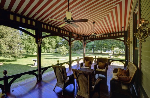 Pine Plains House | Elegant Historic Hudson Valley Gilded Age Mansion On 4+ Parklike Acres