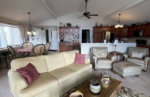 South Casco House | Elegant, Relaxing Home with Amazing Sunset Views on Big Sebago Lake