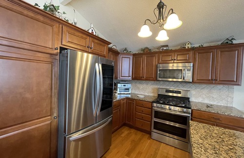 South Casco House | Elegant, Relaxing Home with Amazing Sunset Views on Big Sebago Lake