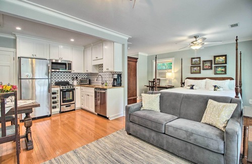 Montgomery Apartment | Elegant Savannah Hideaway w/Private Garden
