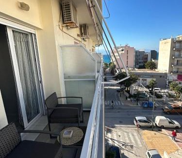 Loutraki Apartment | Eleni’s Mountainview Central Studio by the Sea