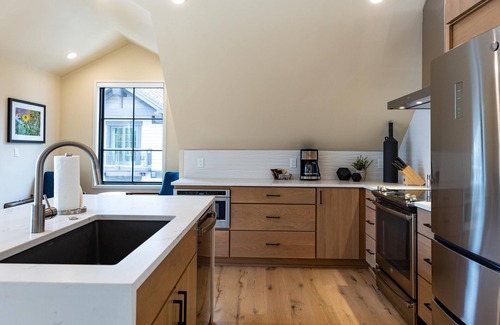 Tamarack Resort Condo | Elevated Condo in The Village|Top Floor|Balcony
