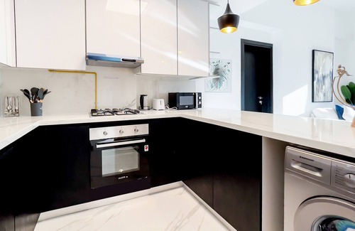 Al Barsha Apartment | Elite LUX Holiday Homes - Luxe Gardenia 2BR Haven in Arjan, Dubai