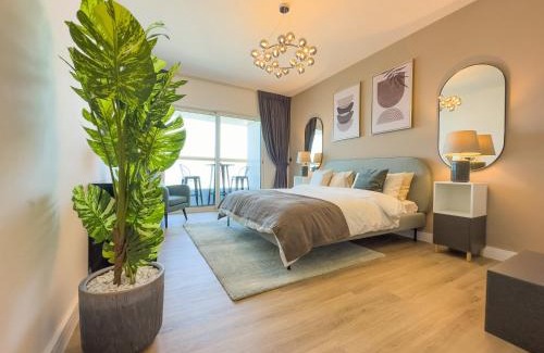 Al Sufouh 2 Apartment | Elite Residence - Modern 1BR Apartment with Full Sea View