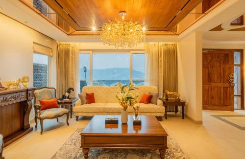 Kasauli Villa | ELIVAAS privé The Royce Rose 4 BHK Hilltop Villa With Jacuzzi, Private Pool & Hill Views