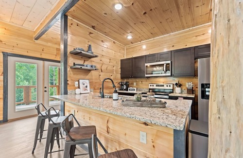 Sevierville Cabin | Emerald Valley/Private HEATED Indoor Pool/Outdoor Oasis/Brand New Luxury Cabin n