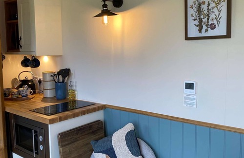 Llanfarian Cabin | En-suite Shepherds Huts