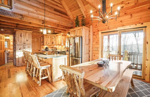 South Bloomingville Cabin | Enchanted Forest Lodge | Game Room | Hot Tub