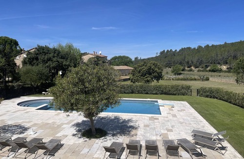 Lorgues House | Enchanting 12th-Century Château Hideaway, Sleeps 6, Large Pool, 5km to Lorgues