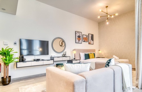 Dubai Production City Apartment | Enchanting Studio at Mesk 1 Midtown Dubai Production City by Deluxe Holiday Homes