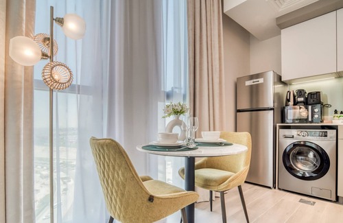 Dubai Production City Apartment | Enchanting Studio at Mesk 1 Midtown Dubai Production City by Deluxe Holiday Homes