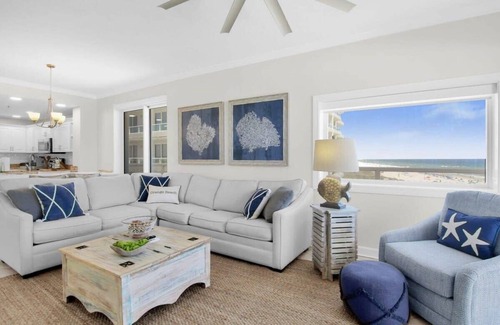 Orange Beach Condo | Enclave 401: Beachfront, Tennis, & Stunning Views