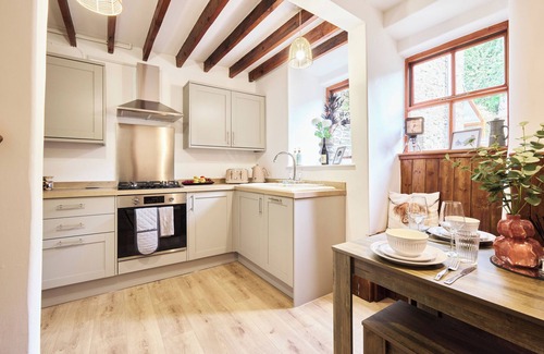 Oakworth House | Enjoy a comfortable stay at The Old Shuttleworks. A stylish, modern, home from home by Above Rubies in Oakworth, West Yorkshire. Famous for The Railway Children! Near Haworth and Brontë country!