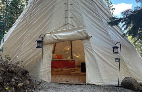 Bayfield House | Enjoy a little piece of heaven. Kallen Bear. It is a 26’ tipi that will sleep 6