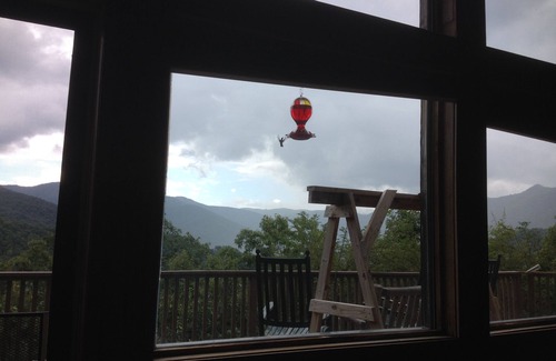 Canton House | Enjoy Beautiful Views of Cold Mountain from a huge deck at 3600' at "Old Sarum"