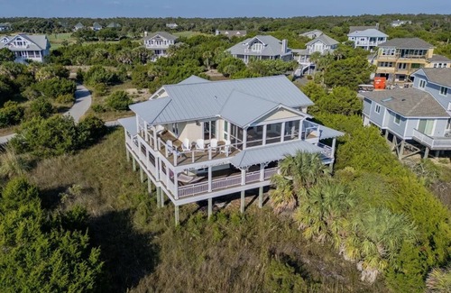 South Beach House | ENJOY glorious FALL at a discount;JUST renovated Oceanview,huge porches,4 bd/5ba