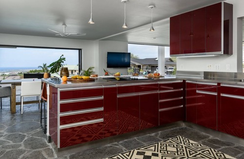 Kailua-Kona House | Enjoy Panoramic Ocean Sunset Views From Your Private, Gated Residence