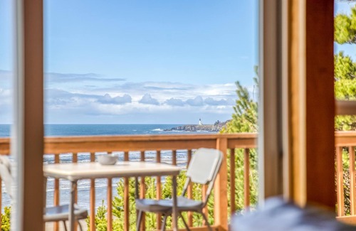 Newport House | Enjoy Sweeping Beach Views from the Huge Deck on this Oceanfront home!