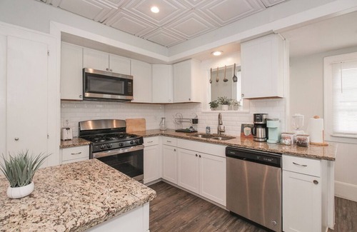 Cleveland Apartment | Enormous Group Retreat - King Bed, Game Room, Private Yard, Near Downtown CLE!