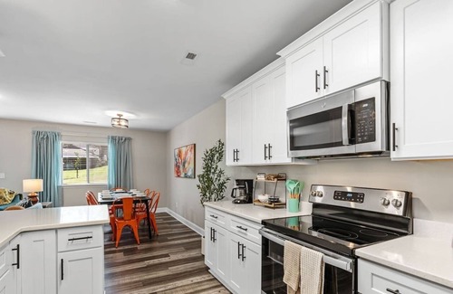 Taylors House | Entire Duplex 6 King Beds Private Patios Great for Groups Near GVL