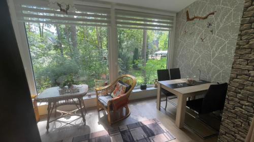 Wandlitz House | Erholungshaus "Kolibri" direkt in WandlitzWald See, Haustiere