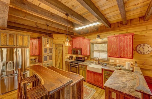 Cashes Valley Cabin | Escape to Water Dance - Riverfront Fire Pit | Hot Tub | Foosball