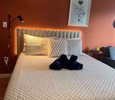 Sao Benedito Apartment | Estudio moderno na melhor localização de Poços