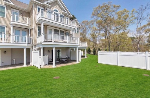 Hampton Bays House | Excellent location and view of the harbor, model unit.