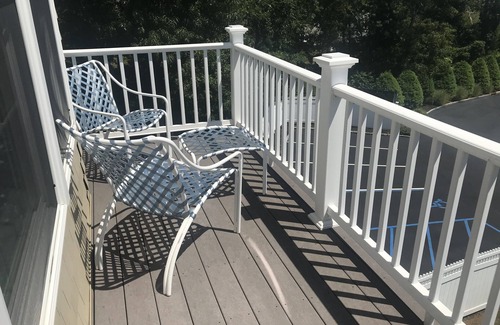 Hampton Bays House | Excellent location and view of the harbor, model unit.