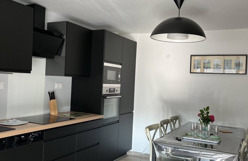 Port-en-Bessin-Huppain House | Exceptionally located on the port, beautiful house, terrace, 50m from the sea