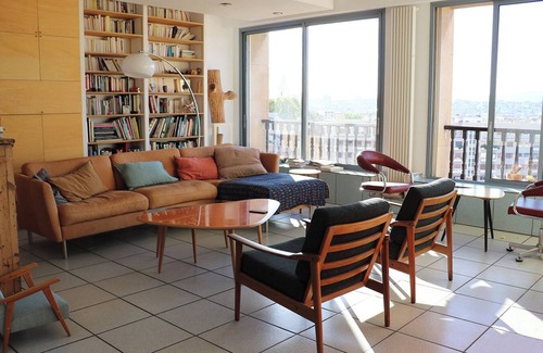Hotel-de-Ville Apartment | Exceptional sea view, spacious apartment with tasteful decor.